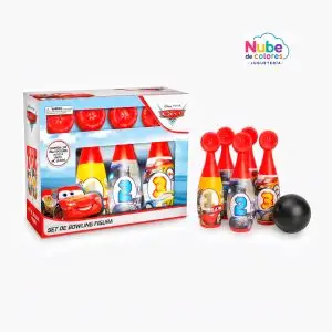 JUEGO DE BOLOS CARS