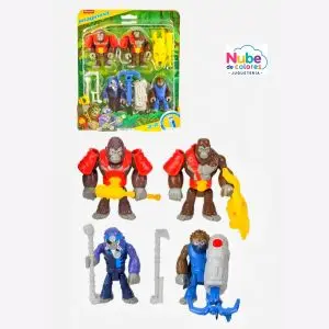 FIGURAS MONOS Y GORILAS