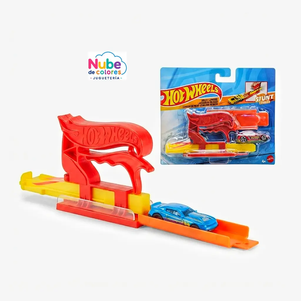 LANZADOR PORTÁTIL HOT WHEELS
