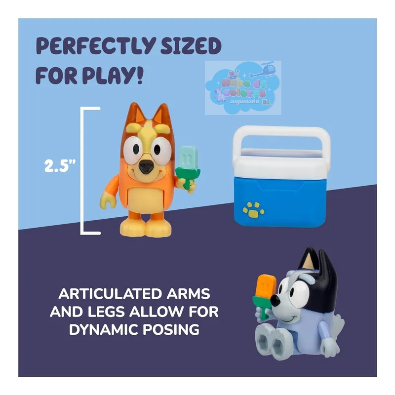 2 FIGURAS BLUEY HELADOS - Imagen 3