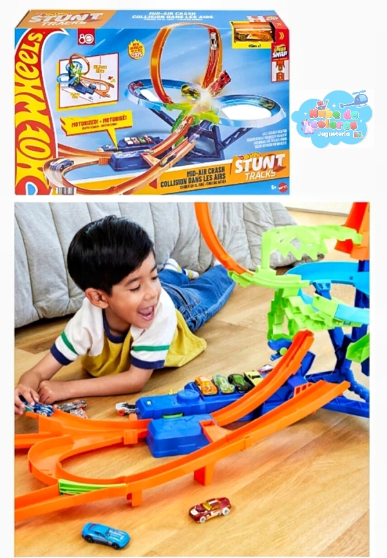 PISTA DE ACROBACIAS AÉREAS - HOT WHEELS