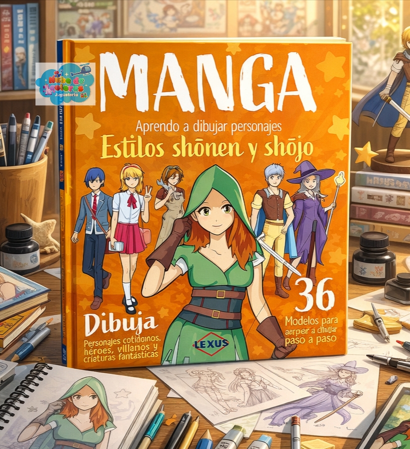 DIBUJA MANGA: ESTILO SHŌNEN Y SHŌJO