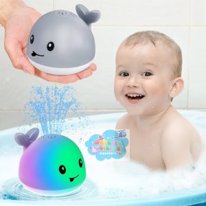 BALLENA LANZA AGUA Y CON LUCES