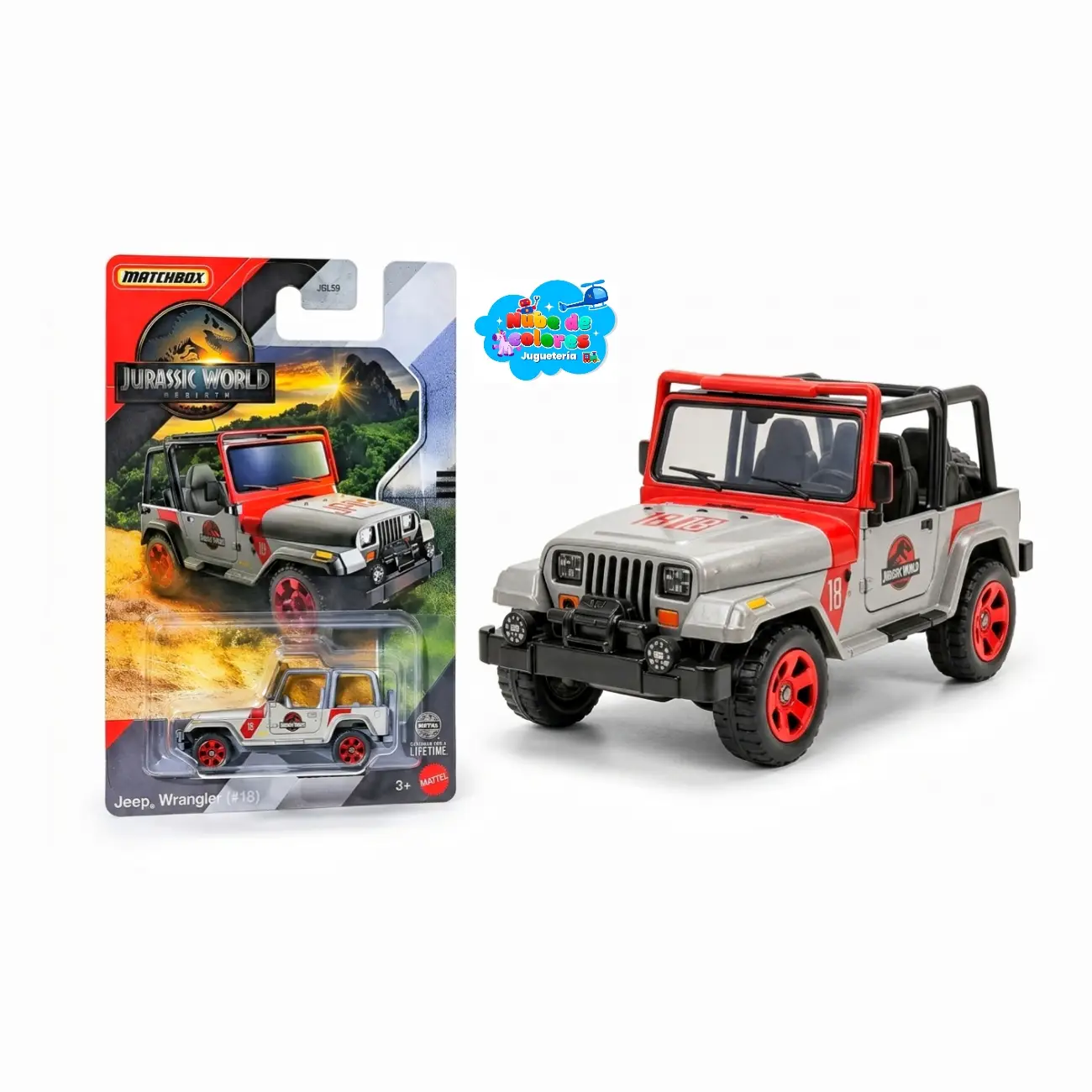 JEEP JURASSIC WORLD MATCHBOX