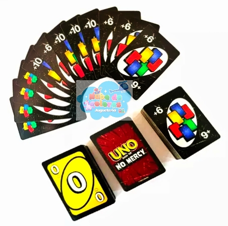 JUEGO CARTAS UNO "NO MERCY" - Imagen 4