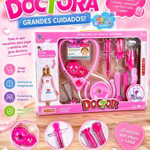 KIT DE DOCTORA - SIMULACIÓN MÉDICA