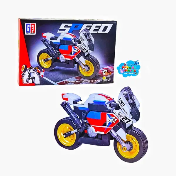LEGO MOTO ROBOT 217 PZAS.