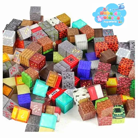MINECRAFT - CUBOS MAGNÉTICOS 120 PCS. - Imagen 3