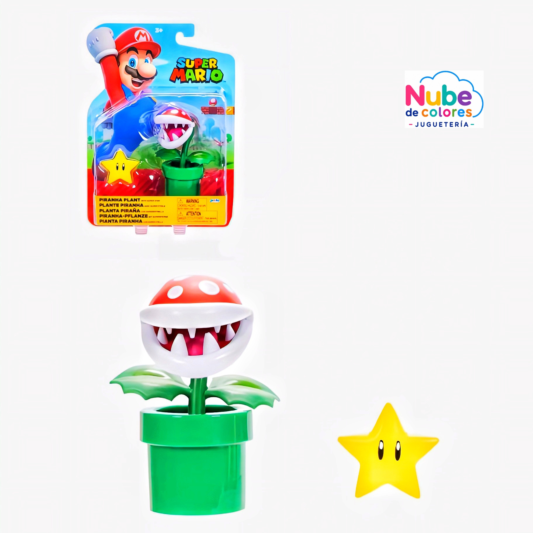 SUPER MARIO - PLANTA PIRAÑA
