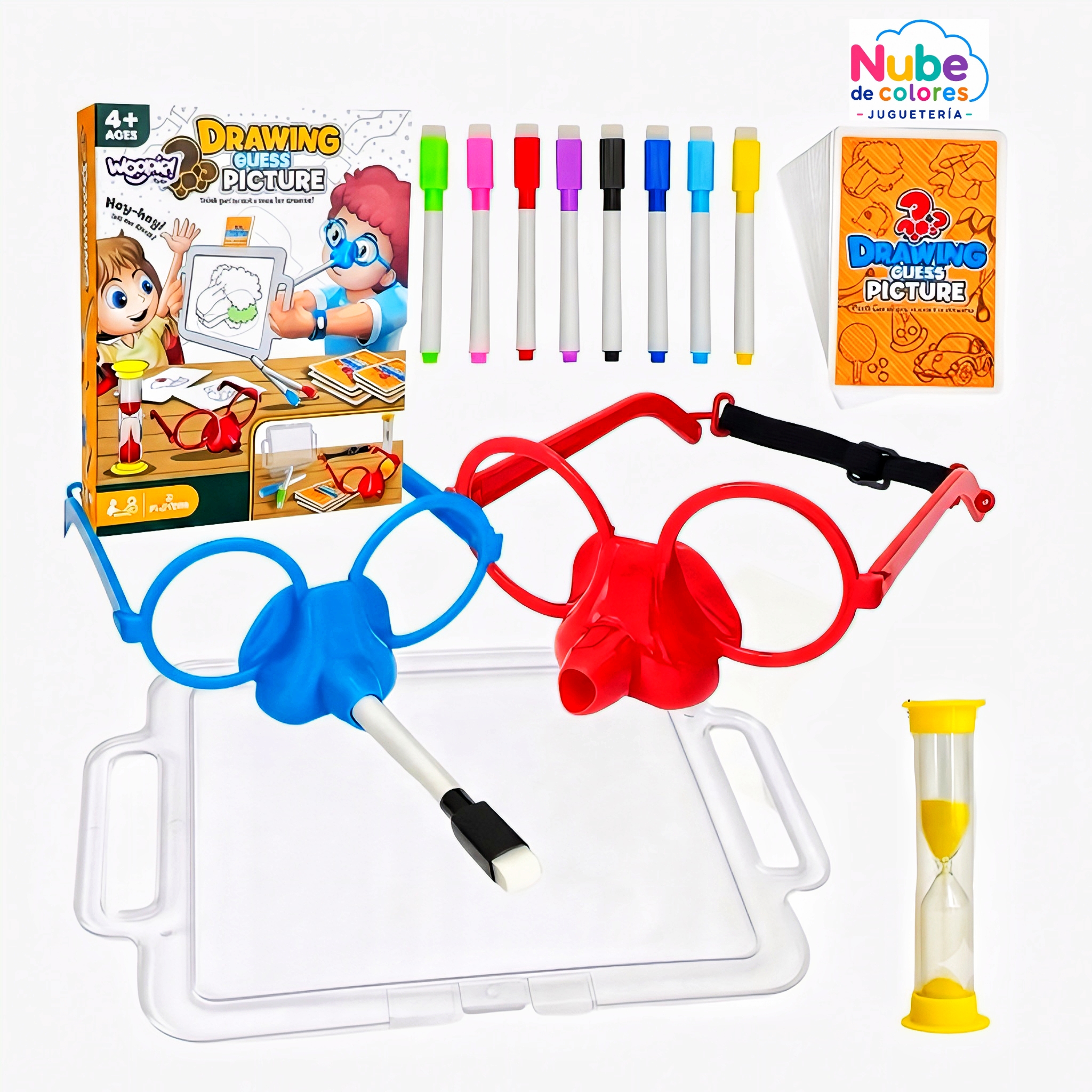 JUEGO DIBUJA CON LA NARIZ