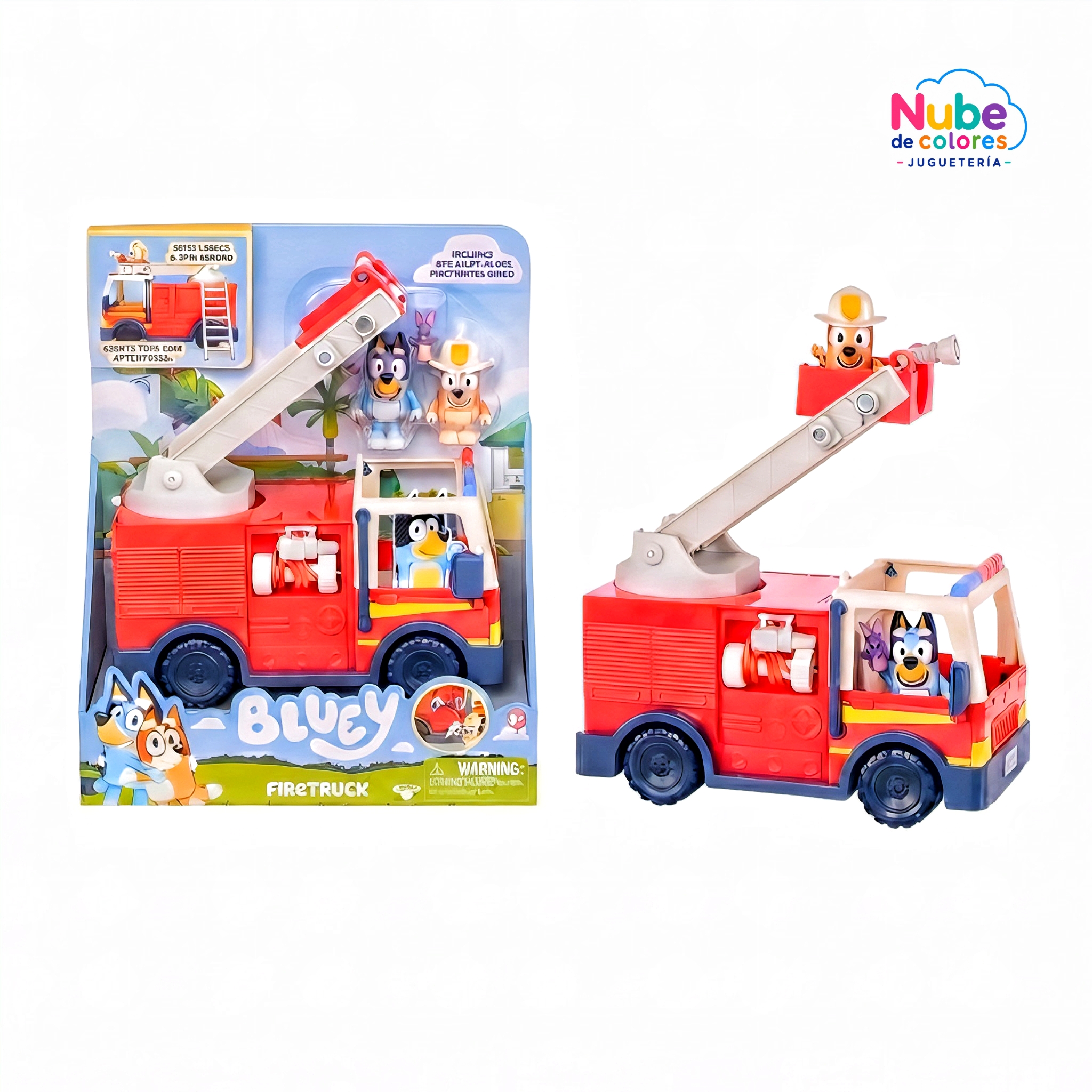 CAMIÓN DE BOMBEROS BLUEY