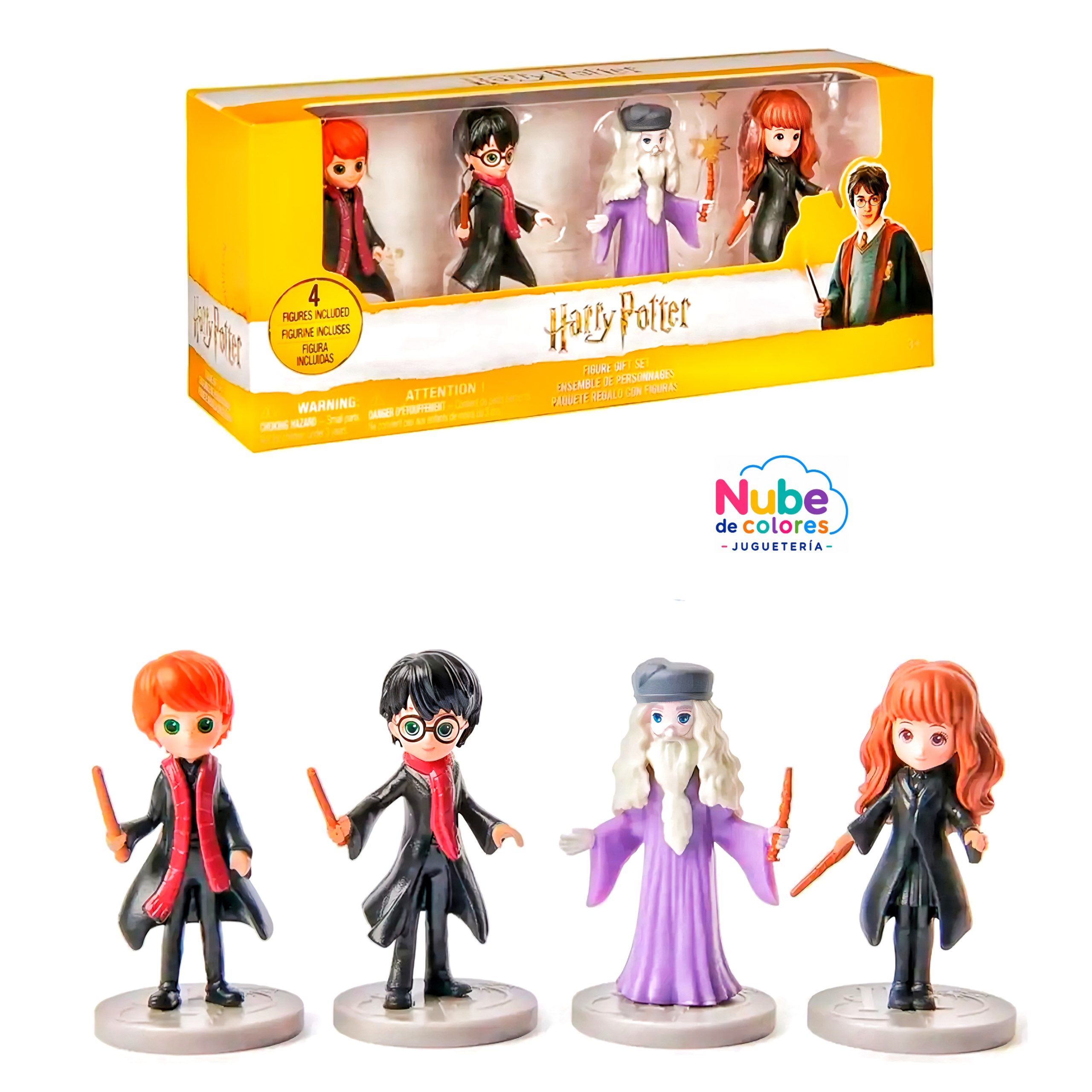 4 FIGURAS HARRY POTTER