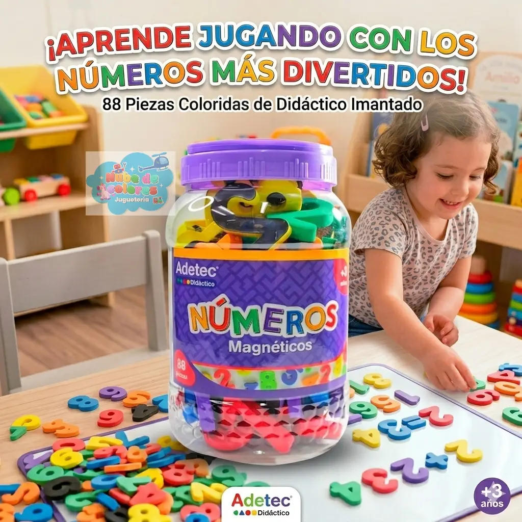 NÚMEROS MAGNÉTICOS ADETEC - Imagen 4