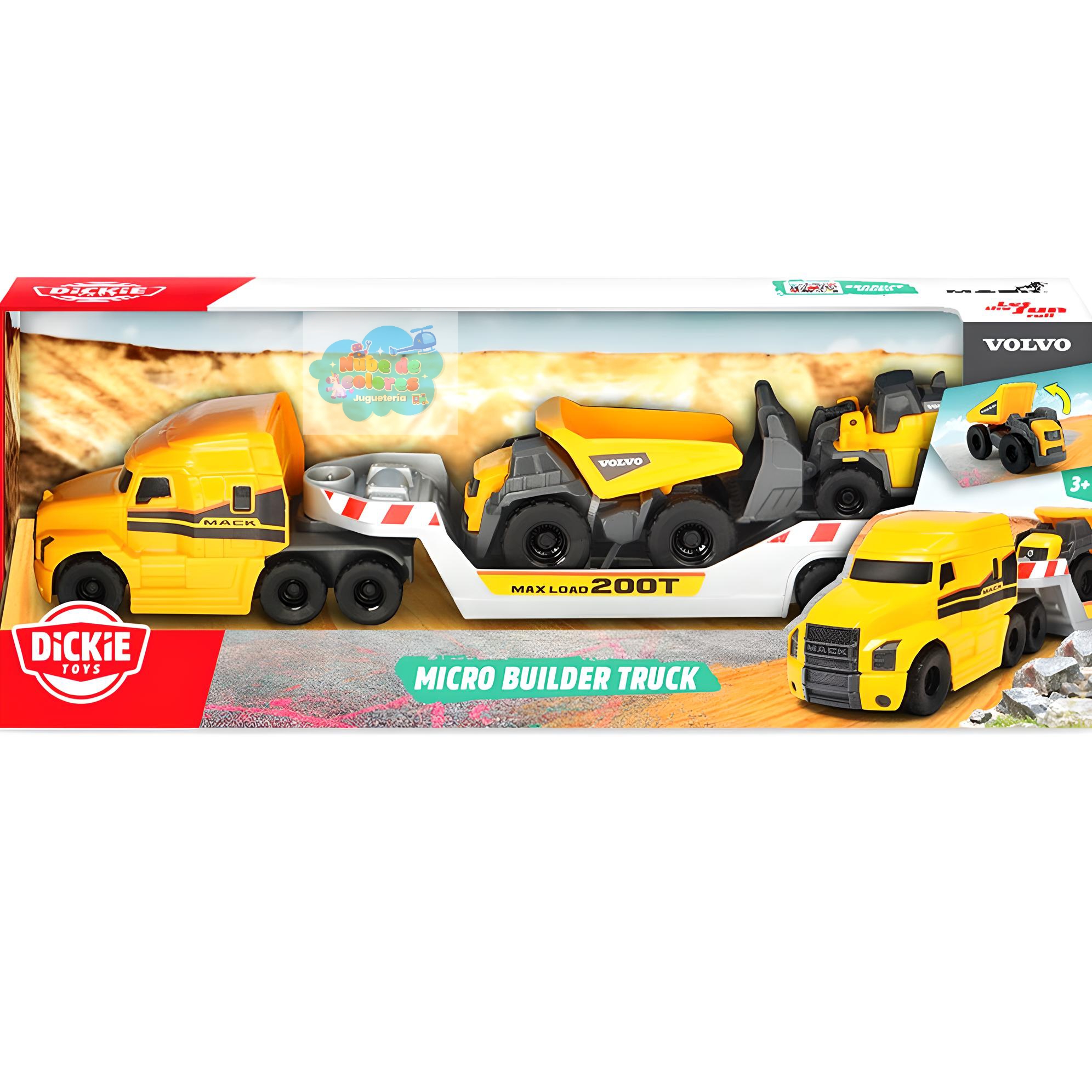 SET CAMIONES DE CONSTRUCCIÓN - DICKIE - Imagen 4