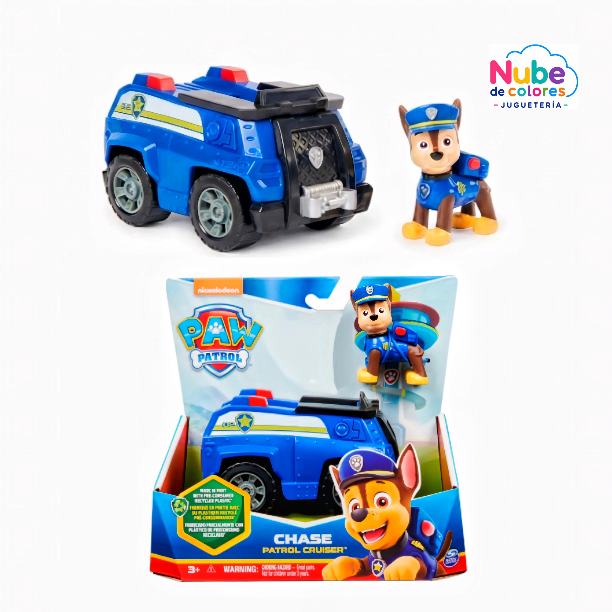 PAW PATROL VEHÍCULO CHASE