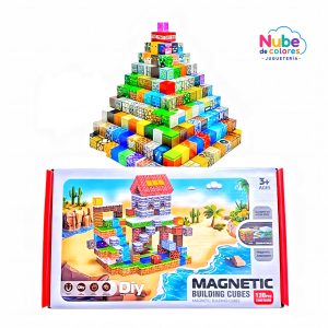 CUBOS MAGNÉTICOS MINECRAFT 120 PZAS.