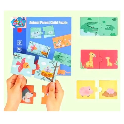 PUZZLE ASOCIACIÓN PADRES E HIJOS - Imagen 2