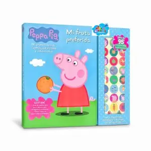 LIBRO ACTIVIDADES PEPPA PIG 95 STICKERS