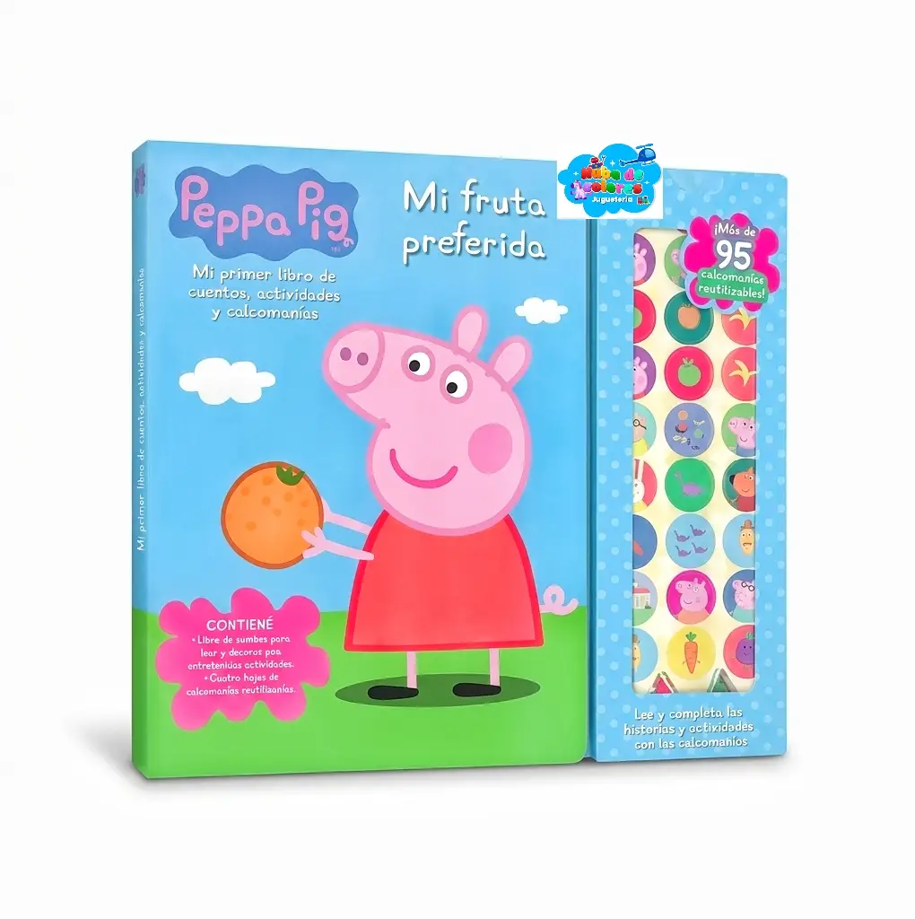 LIBRO ACTIVIDADES PEPPA PIG 95 STICKERS