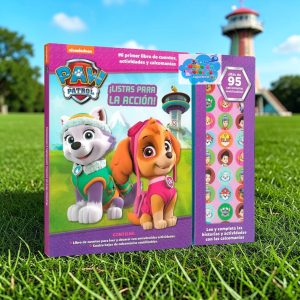 PAW PATROL: LISTAS PARA LA ACCIÓN - MÁS DE 95 STICKERS