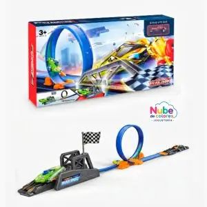 PISTA GIRO 360 Y LANZADOR DE ALTA VELOCIDAD