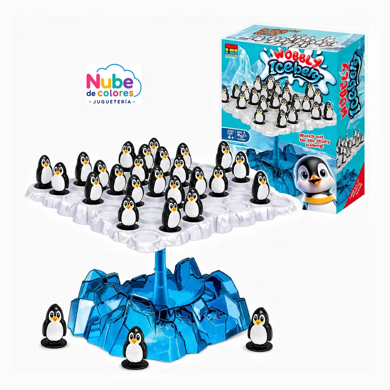 JUEGO EQUILIBRIO DE PINGÜINOS
