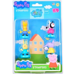 4 TIMBRES PERSONAJES - PEPPA PIG