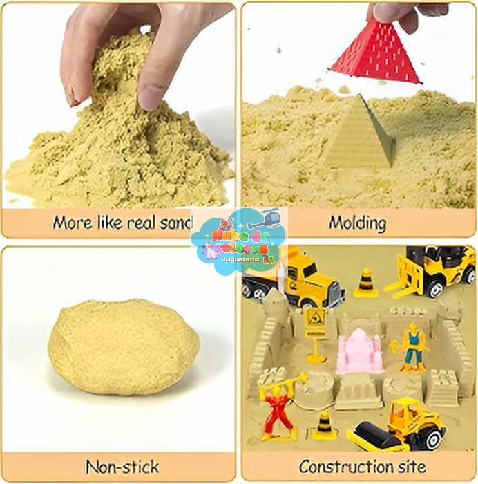 ARENA MÁGICA - CONSTRUCCIÓN 1 kilo - Imagen 7