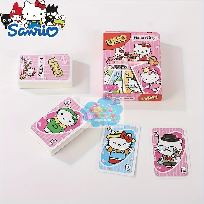 JUEGO CARTAS UNO "HELLO KITTY" - Imagen 2