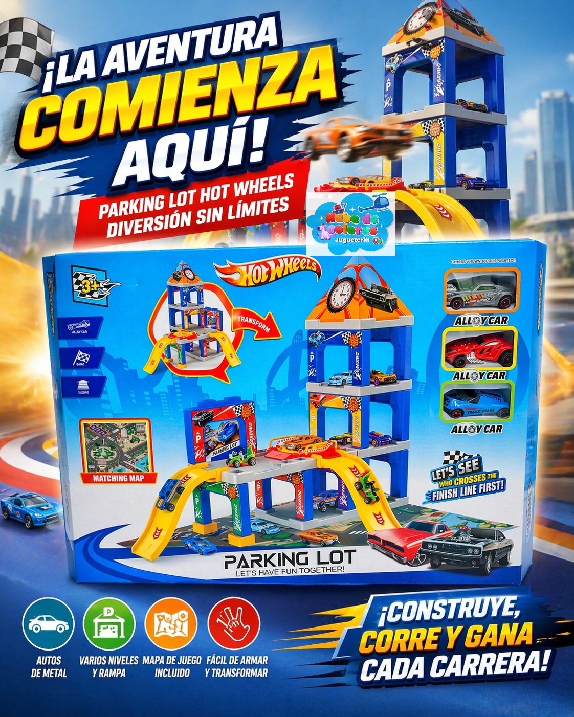 PISTA PARKING LOT - ESTACIONAMIENTO CON ACROBACIAS