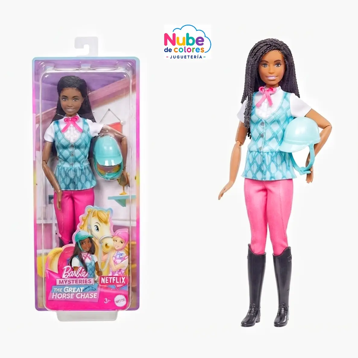MUÑECA BARBIE EQUITACIÓN