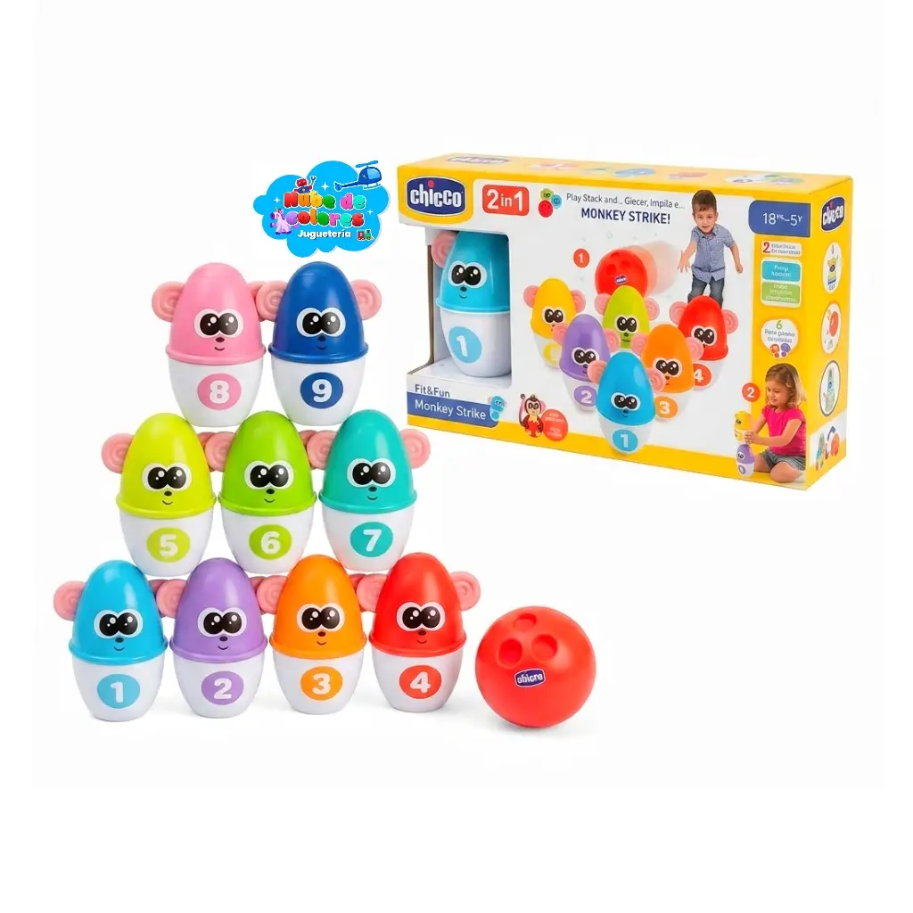 JUEGO PALITROQUES DE MONOS