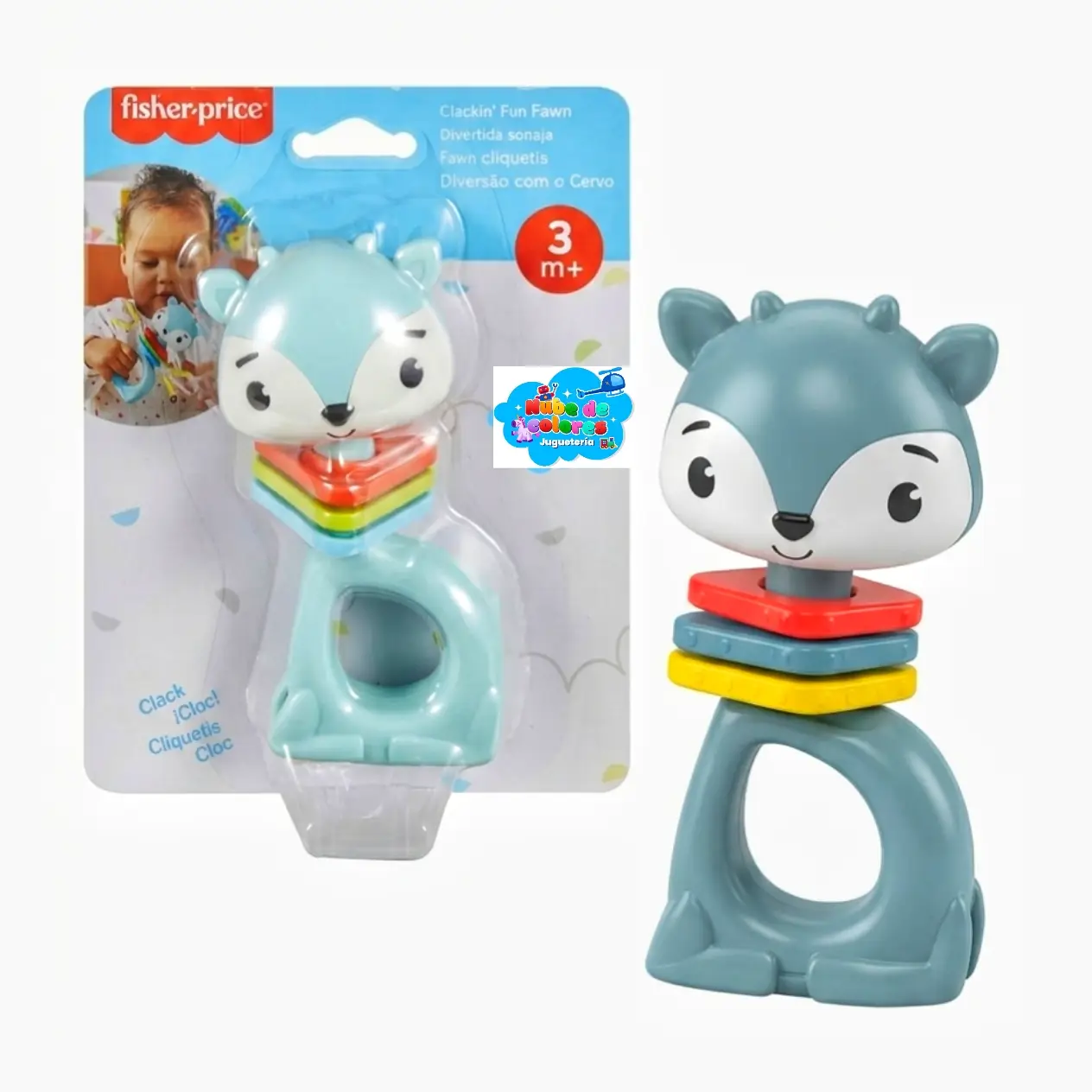 SONAJERO CIERVO - FISHER PRICE