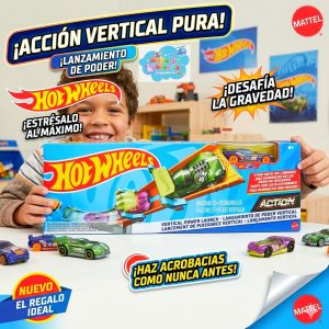 LANZAMIENTO DE PODER VERTICAL - HOT WHEELS