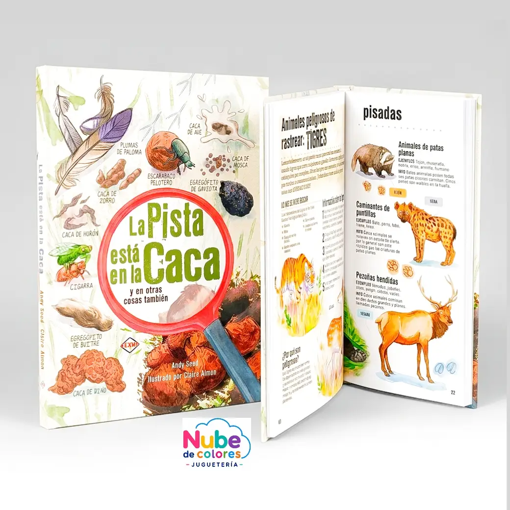 LIBRO LA PISTA ESTÁ EN LA CACA