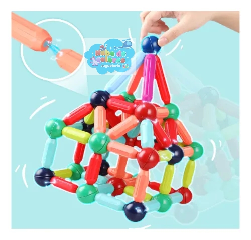MALETA BLOQUES MAGNÉTICOS 84 PCS. - Imagen 3