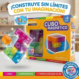 CUBO RUBIK MAGNÉTICO - ADETEC