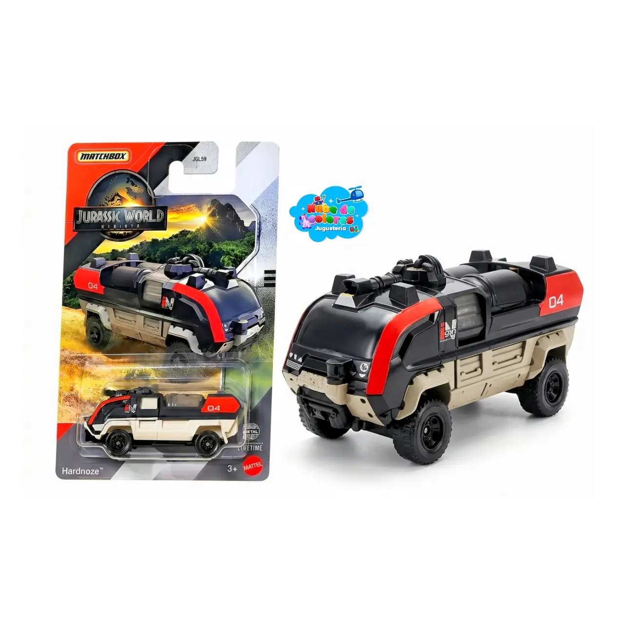 CAMIÓN JURASSIC WORLD MATCHBOX