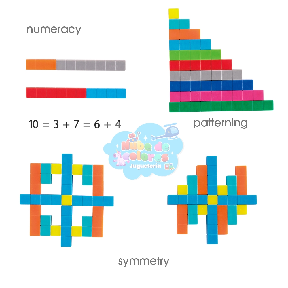 NÚMEROS DIVERTIDOS REGLETAS - Imagen 2