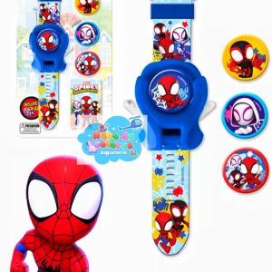 SPIDEY RELOJ LANZADOR DE DISCOS