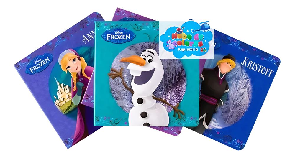 MALETA 4 LIBROS "DISNEY FROZEN" - Imagen 2