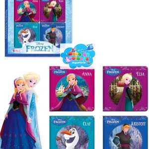 MALETA 4 LIBROS "DISNEY FROZEN"
