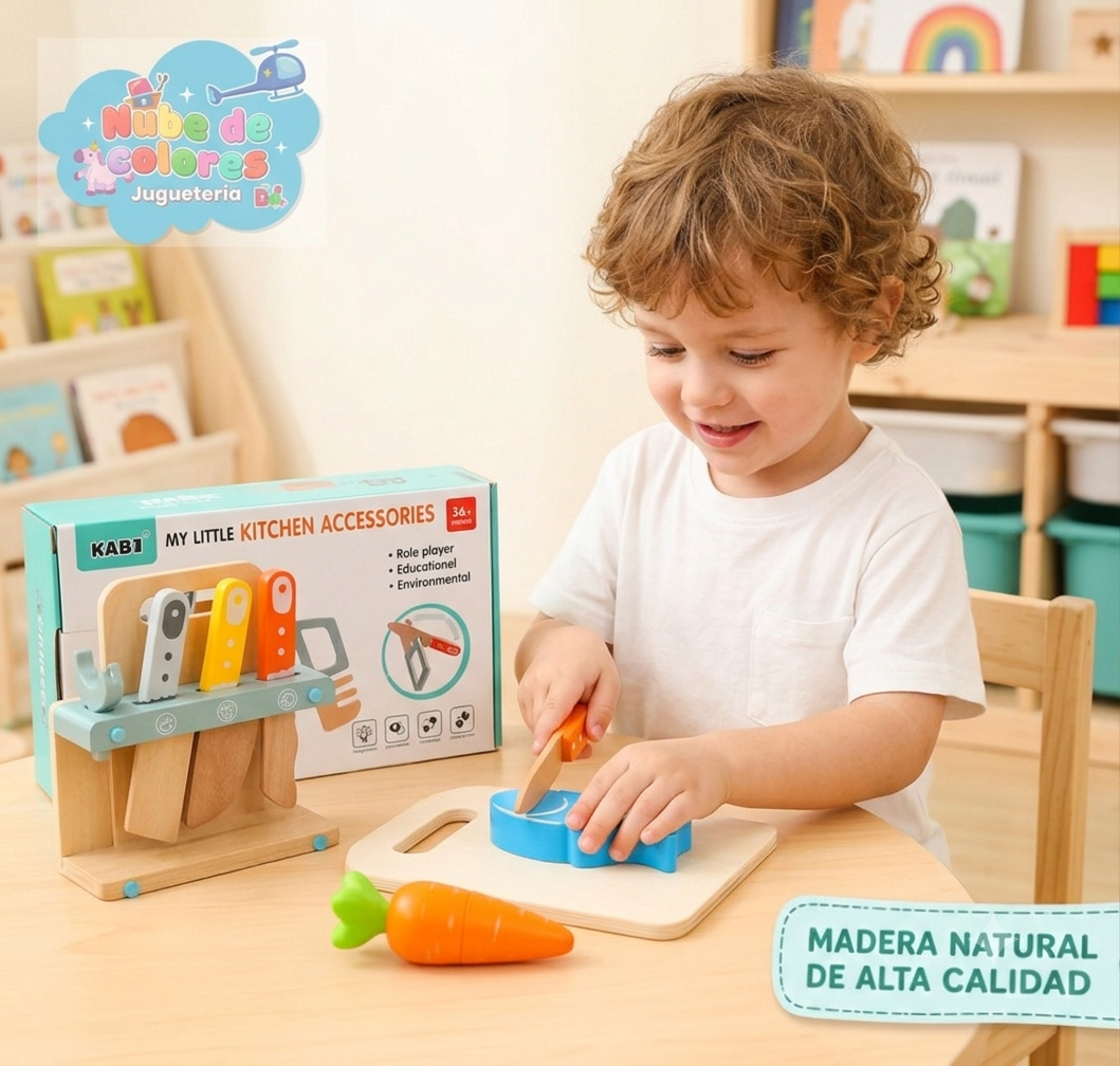 SET DE COCINA MONTESSORI - Imagen 4