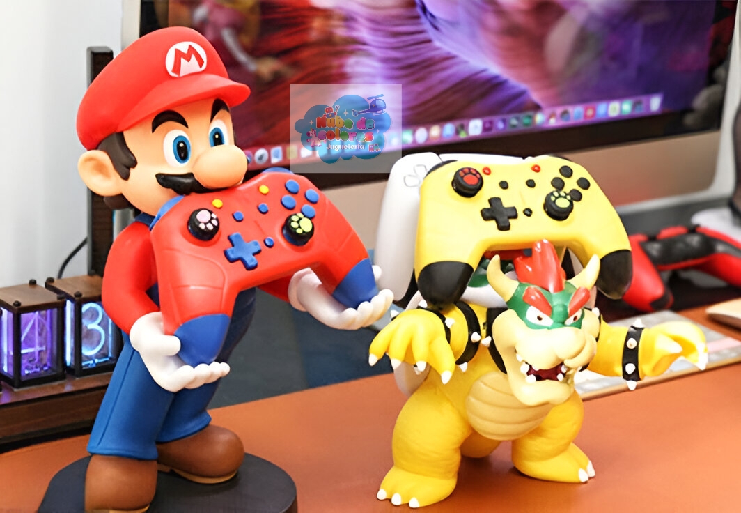 MARIO BROS - FIGURA SOSTENER NINTENDO - Imagen 5