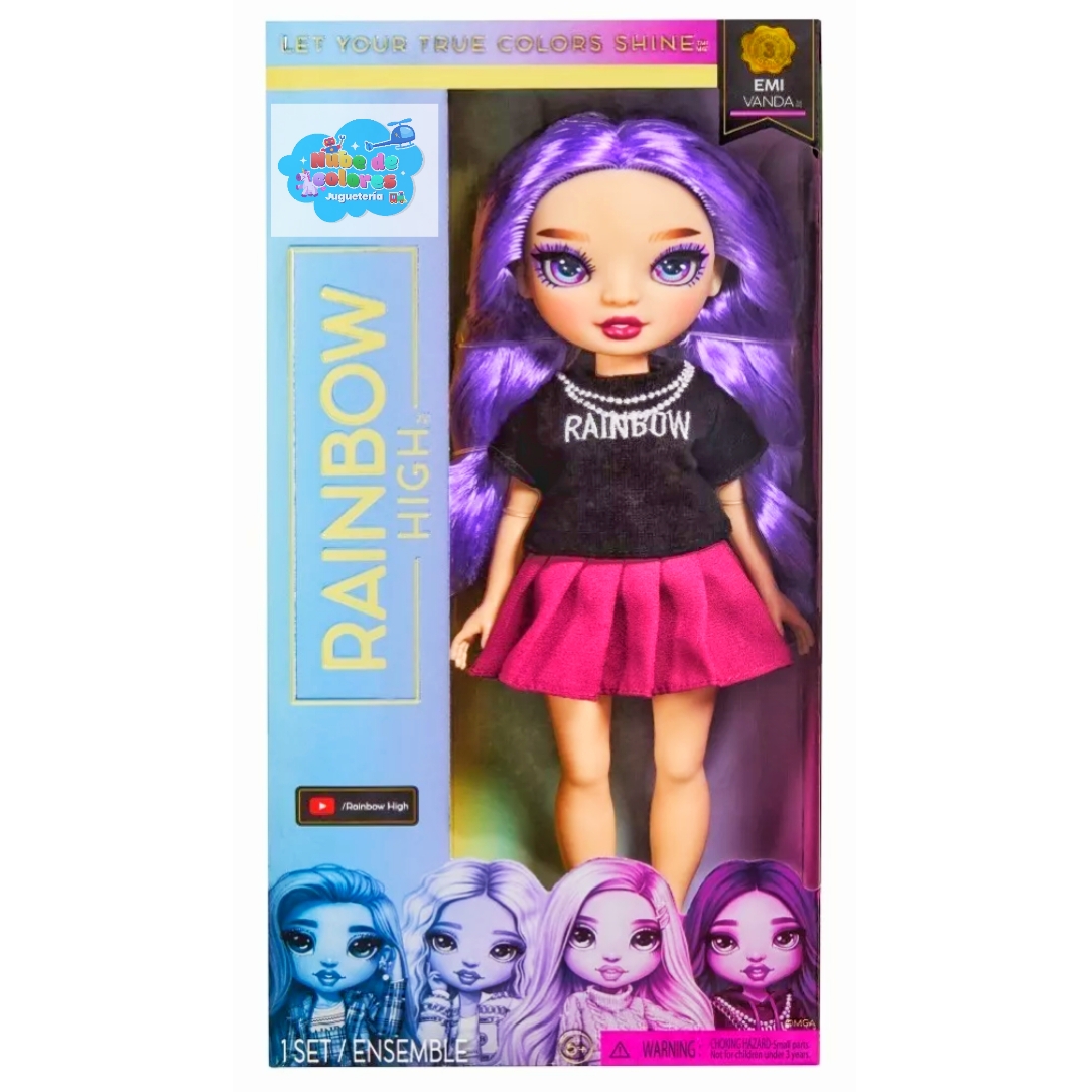 MUÑECA RAINBOW HIGH - EMI VANDA - Imagen 3