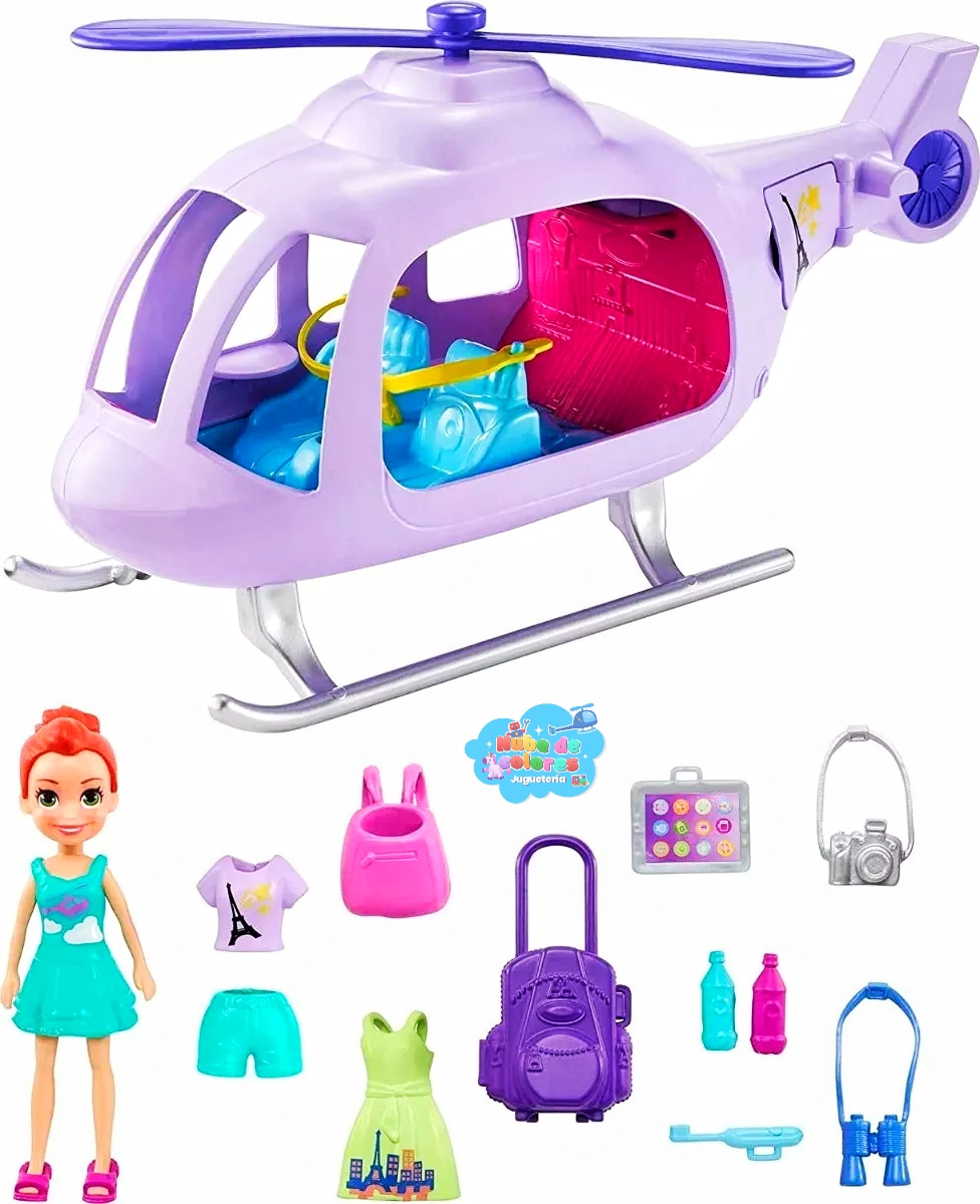POLLY POCKET - HELICÓPTERO DE VACACIONES - Imagen 2
