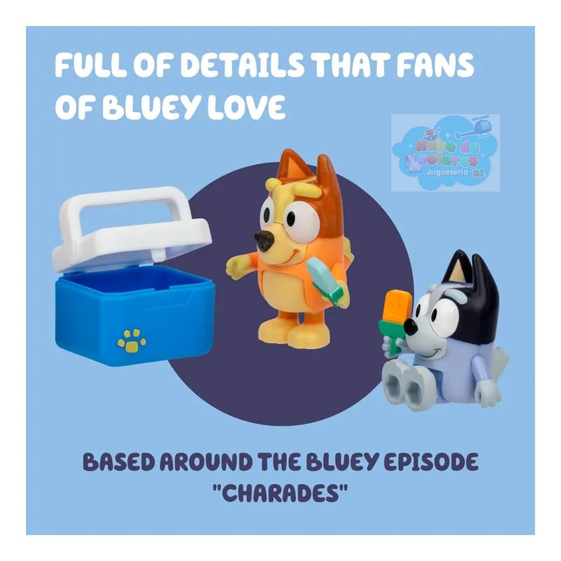 2 FIGURAS BLUEY HELADOS - Imagen 4