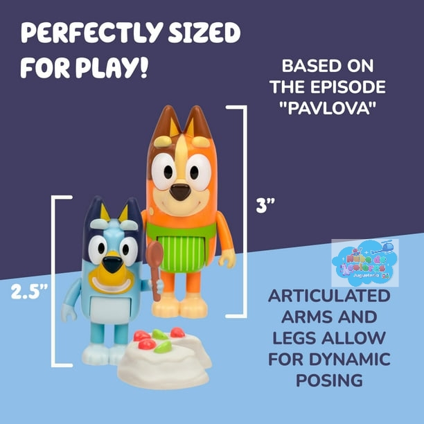 4 FIGURAS BLUEY CHEFS - Imagen 3