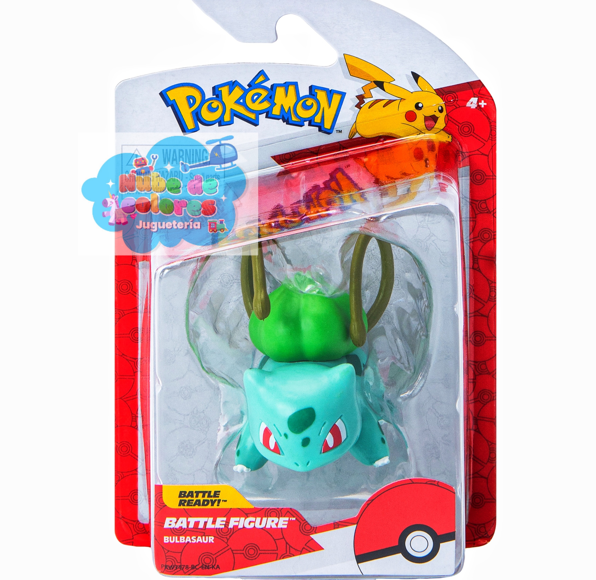 BULBASAUR FIGURA DE BATALLA - POKÉMON - Imagen 3