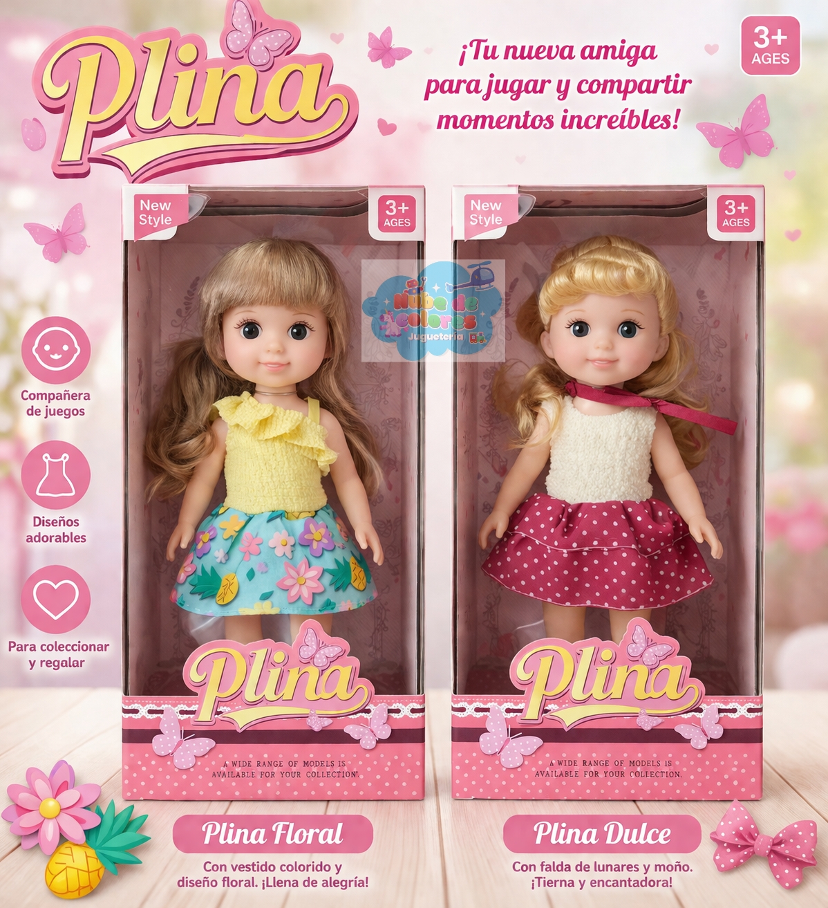 MUÑECA DE MODA PLINA - Imagen 3